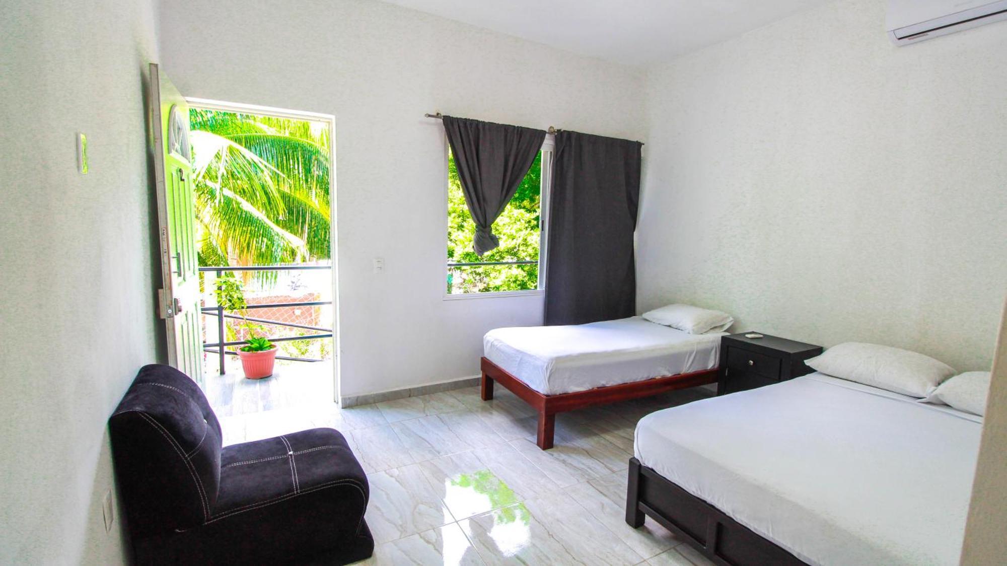 Hotel Vias Maya バカラル エクステリア 写真